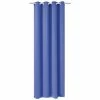 VidaXL Rideau occultant avec œillets métalliques 270 x 245 cm Bleu -Habillages de fenêtre Soldes image 1 132212