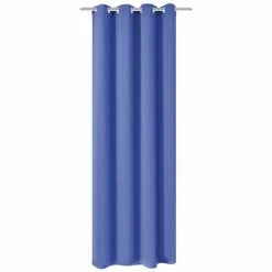 VidaXL Rideau occultant avec œillets métalliques 270 x 245 cm Bleu