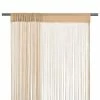VidaXL Rideau en fils 2 pcs 100 x 250 cm Beige -Habillages de fenêtre Soldes image 1 132404