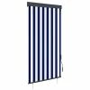 VidaXL Store roulant d'extérieur 80x250 cm Bleu et blanc -Habillages de fenêtre Soldes image 1 145949