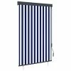 VidaXL Store roulant d'extérieur 120x250 cm Bleu et blanc 2 VidaXL Store roulant d'extérieur 120x250 cm Bleu et blanc -Habillages de fenêtre Soldes image 1 145961