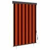 VidaXL Store roulant d'extérieur 120x250 cm Orange et marron -Habillages de fenêtre Soldes image 1 145966