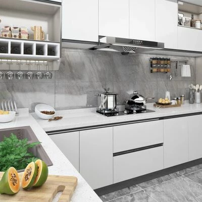 VidaXL Film autoadhésif pour meubles Blanc 500x90 cm PVC 4 VidaXL Film autoadhésif pour meubles Blanc 500x90 cm PVC – Image 2