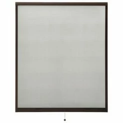 VidaXL Moustiquaire à rouleau pour fenêtres Marron 160x170 cm