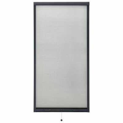 VidaXL Moustiquaire à rouleau pour fenêtres Anthracite 70x150 cm 3 VidaXL Moustiquaire à rouleau pour fenêtres Anthracite 70x150 cm