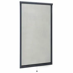 VidaXL Moustiquaire à rouleau pour fenêtres Anthracite 90x170 cm