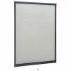 VidaXL Moustiquaire à rouleau pour fenêtres Anthracite 130x170 cm -Habillages de fenêtre Soldes image 1 148744