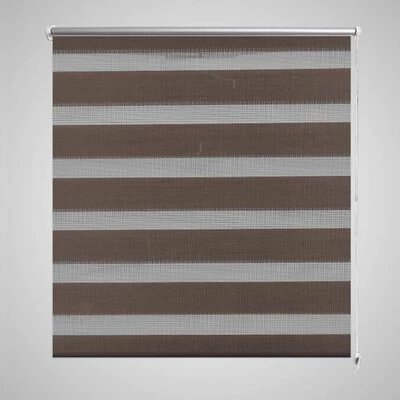 Store enrouleur tamisant 50 x 100 cm marron 4 Store enrouleur tamisant 50 x 100 cm marron – Image 2