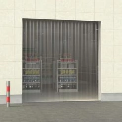 VidaXL Rouleau de rideau en bande PVC 2 mm x 200 mm 25 m -Habillages de fenêtre Soldes image 1 288281