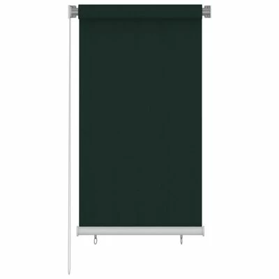 VidaXL Store roulant d'extérieur 80x140 cm Vert foncé PEHD 3 VidaXL Store roulant d'extérieur 80x140 cm Vert foncé PEHD