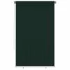 VidaXL Store roulant d'extérieur 140x230 cm Vert foncé PEHD