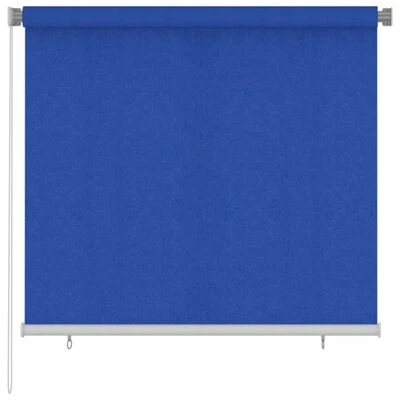 VidaXL Store roulant d'extérieur 160x140 cm Bleu PEHD 3 VidaXL Store roulant d'extérieur 160x140 cm Bleu PEHD