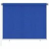 VidaXL Store roulant d'extérieur 180x140 cm Bleu PEHD -Habillages de fenêtre Soldes image 1 312841