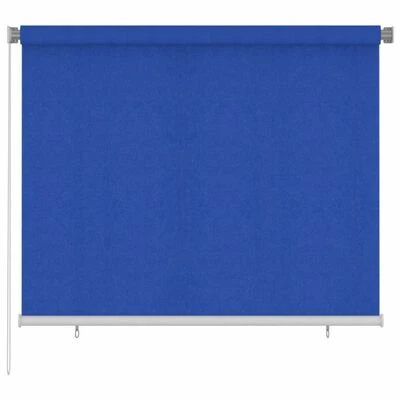 VidaXL Store roulant d'extérieur 180x140 cm Bleu PEHD 3 VidaXL Store roulant d'extérieur 180x140 cm Bleu PEHD