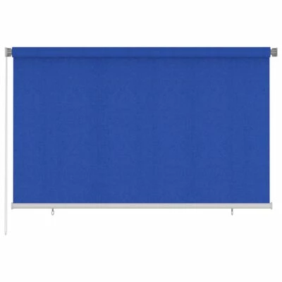 VidaXL Store roulant d'extérieur 240x140 cm Bleu PEHD 3 VidaXL Store roulant d'extérieur 240x140 cm Bleu PEHD