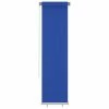 VidaXL Store roulant d'extérieur 60x230 cm Bleu PEHD