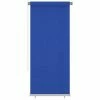 VidaXL Store roulant d'extérieur 100x230 cm Bleu PEHD