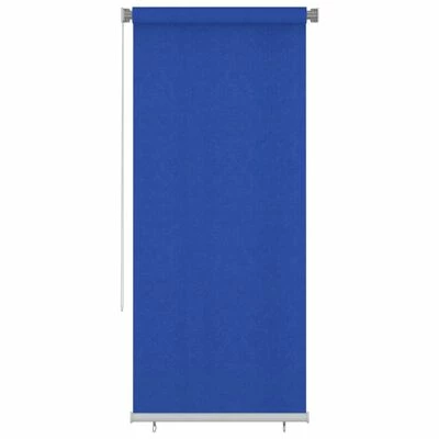 VidaXL Store roulant d'extérieur 100x230 cm Bleu PEHD 3 VidaXL Store roulant d'extérieur 100x230 cm Bleu PEHD