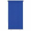 VidaXL Store roulant d'extérieur 120x230 cm Bleu PEHD