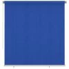VidaXL Store roulant d'extérieur 220x230 cm Bleu PEHD