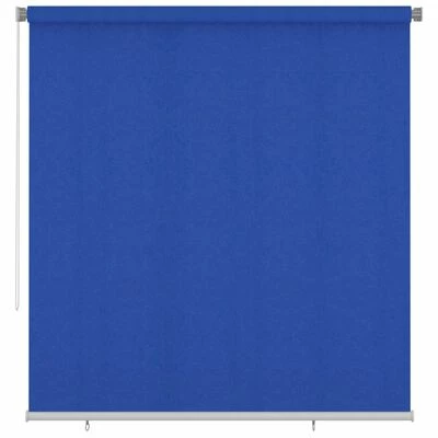 VidaXL Store roulant d'extérieur 220x230 cm Bleu PEHD 3 VidaXL Store roulant d'extérieur 220x230 cm Bleu PEHD