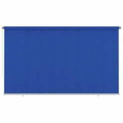 VidaXL Store roulant d'extérieur 400x230 cm Bleu PEHD