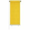 VidaXL Store roulant d'extérieur 60x140 cm Jaune PEHD
