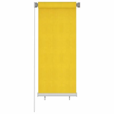 VidaXL Store roulant d'extérieur 60x140 cm Jaune PEHD 3 VidaXL Store roulant d'extérieur 60x140 cm Jaune PEHD