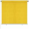 VidaXL Store roulant d'extérieur 160x140 cm Jaune PEHD -Habillages de fenêtre Soldes image 1 312866