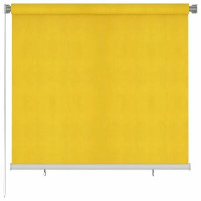 VidaXL Store roulant d'extérieur 160x140 cm Jaune PEHD 3 VidaXL Store roulant d'extérieur 160x140 cm Jaune PEHD