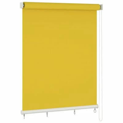 VidaXL Store roulant d'extérieur 220x140 cm Jaune 3 VidaXL Store roulant d'extérieur 220x140 cm Jaune