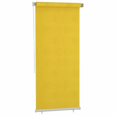 VidaXL Store roulant d'extérieur 100x230 cm Jaune 3 VidaXL Store roulant d'extérieur 100x230 cm Jaune