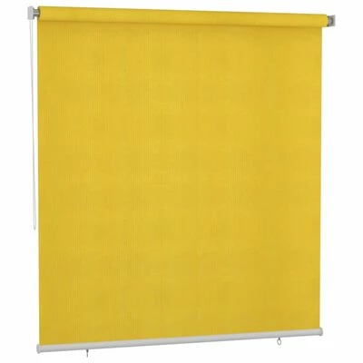 VidaXL Store roulant d'extérieur 220x230 cm Jaune 3 VidaXL Store roulant d'extérieur 220x230 cm Jaune