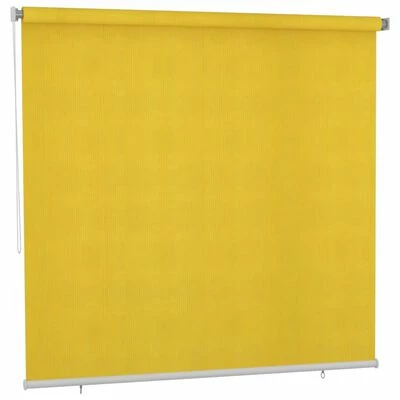 VidaXL Store roulant d'extérieur 240x230 cm Jaune 3 VidaXL Store roulant d'extérieur 240x230 cm Jaune