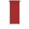 VidaXL Store roulant d'extérieur 60x140 cm Rouge PEHD