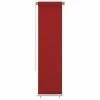 VidaXL Store roulant d'extérieur 60x230 cm Rouge PEHD