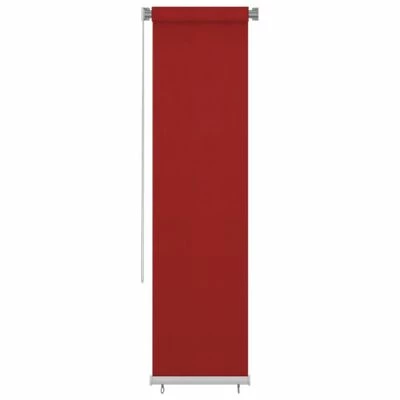 VidaXL Store roulant d'extérieur 60x230 cm Rouge PEHD 3 VidaXL Store roulant d'extérieur 60x230 cm Rouge PEHD