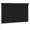 VidaXL Store roulant d'extérieur 220x140 cm Noir -Habillages de fenêtre Soldes image 1 312947