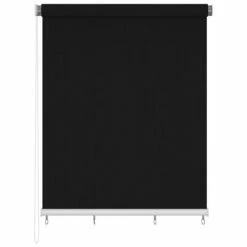 VidaXL Store roulant d'extérieur 220x230 cm Noir