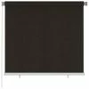 VidaXL Store roulant d'extérieur 160x140 cm Marron PEHD -Habillages de fenêtre Soldes image 1 312970
