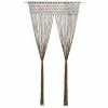 VidaXL Rideau en macramé Taupe 140x240 cm Coton
