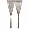 VidaXL Rideau en macramé Taupe 140x240 cm Coton -Habillages de fenêtre Soldes image 1 323981