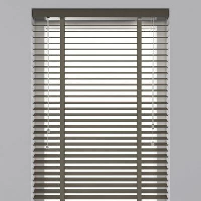 Decosol Store horizontal Bois 50 mm 80x180 cm Taupe 4 Decosol Store horizontal Bois 50 mm 80x180 cm Taupe – Image 2