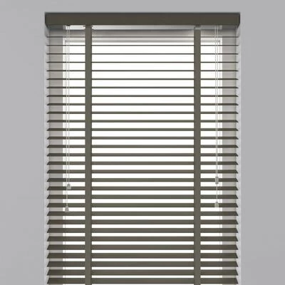 Decosol Store horizontal Bois 50 mm 100x180 cm Taupe 4 Decosol Store horizontal Bois 50 mm 100x180 cm Taupe – Image 2