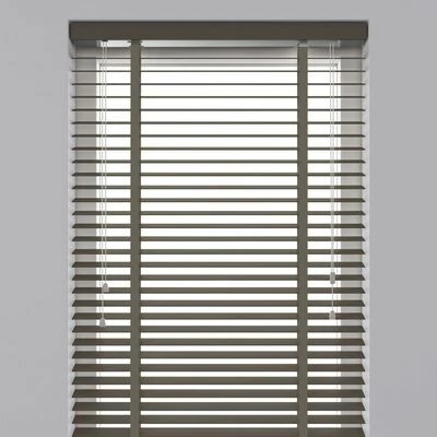 Decosol Store horizontal Bois 50 mm 120x180 cm Taupe 4 Decosol Store horizontal Bois 50 mm 120x180 cm Taupe – Image 2