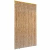 VidaXL Rideau de porte contre insectes Bambou 100 x 200 cm -Habillages de fenêtre Soldes image 1 43722
