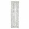 Travellife Rideau de porte Chenille Rain 185x56 cm Gris et blanc -Habillages de fenêtre Soldes image 1 441474