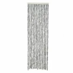 Travellife Rideau de porte Chenille 185x56 cm Gris