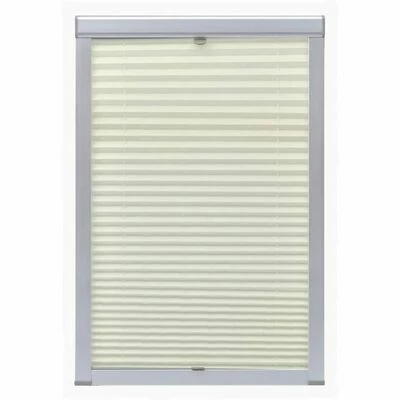 VidaXL Store plissé Crème 102 4 VidaXL Store plissé Crème 102 – Image 2