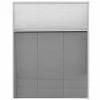 VidaXL Moustiquaire plissée pour fenêtre 160 x 110 cm avec store occultant -Habillages de fenêtre Soldes image 2 141132